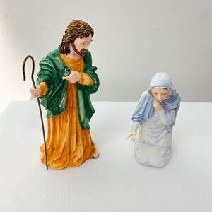 Coalport The Nativity Collection‎ Joseph & Mary Figurines Replacement